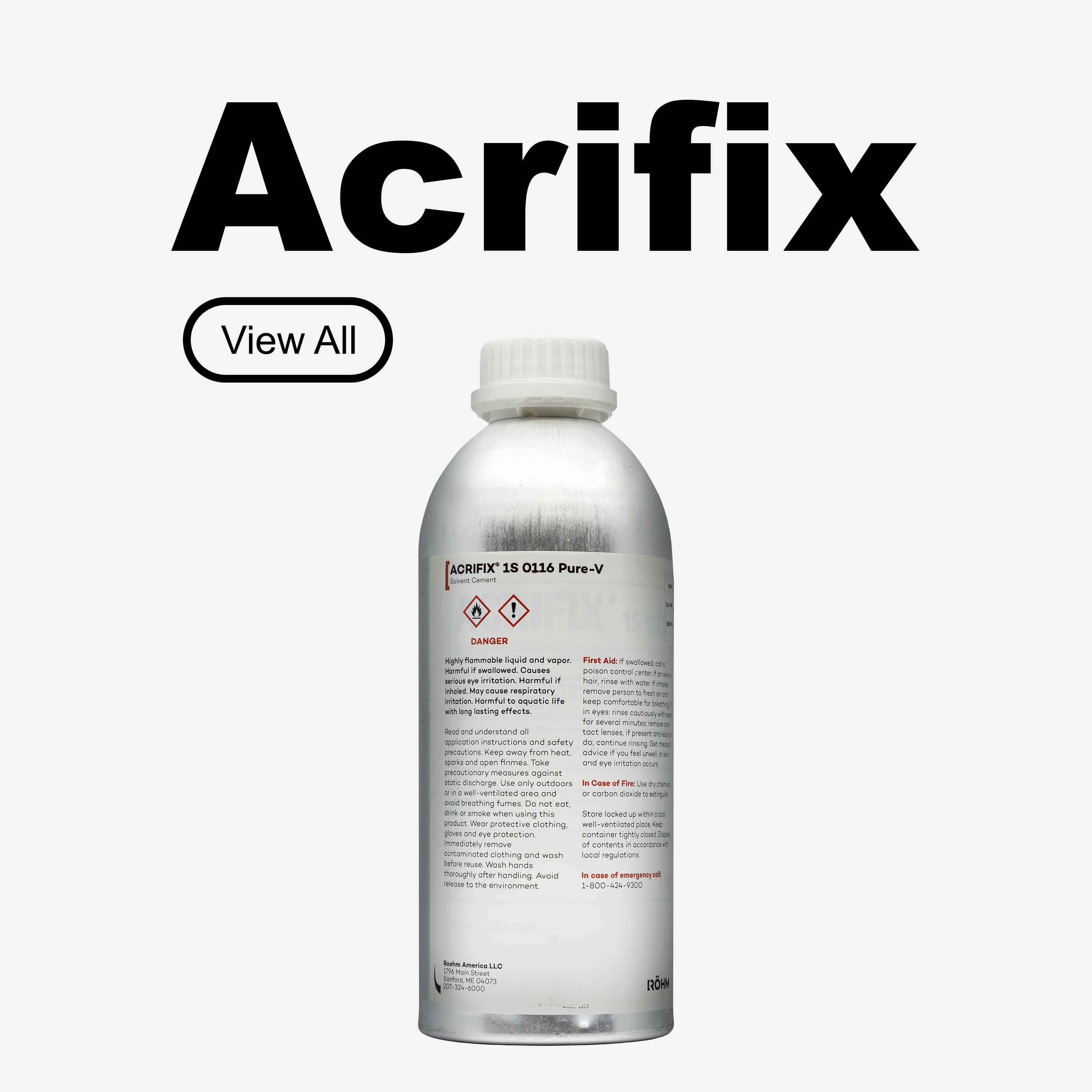 Acrifix® Antistatic Acrylic Cleaner, Cleaners, Cleaning Supplies &  Equipment, Exhibit & Display